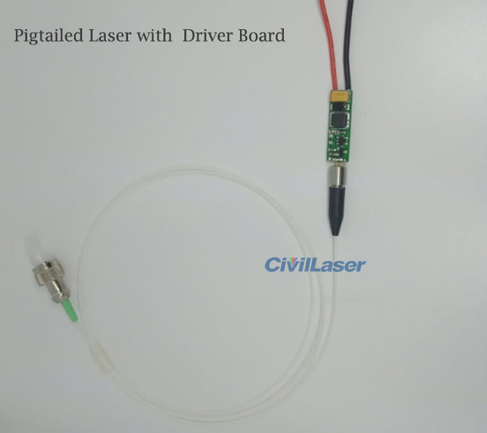 520nm SM pigtailed laser